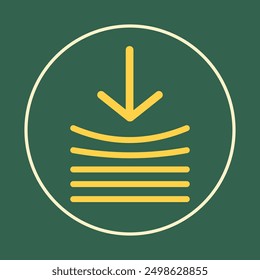 Resilience exciting trendy icon lovely abstract vector illustration artwork colorful design