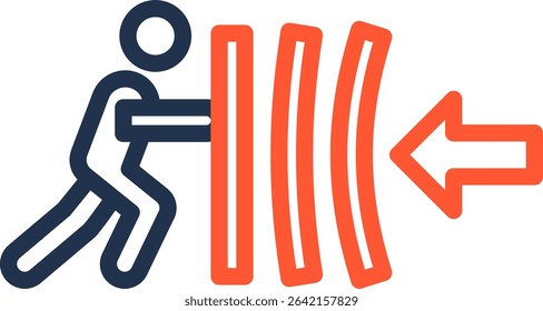 Resilience Icon Color Line Vector Illustration