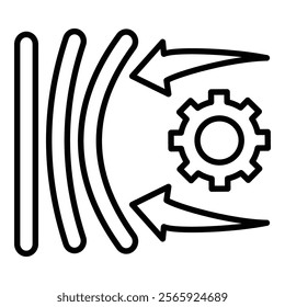 Resilience Icon Element For Design