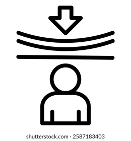 Resilience Icon Element For Design