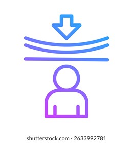 Resilience Icon Element For Design