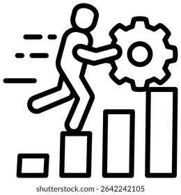 Resilience Icon Element for Design