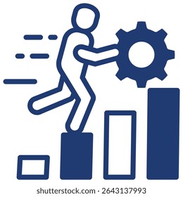 Resilience Icon Element for Design