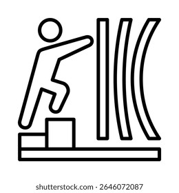 Resilience Icon Element for Design