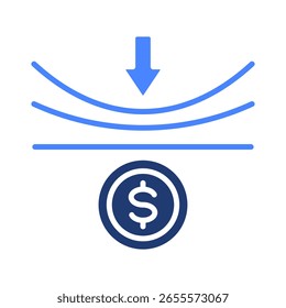 Elemento de icono de resiliencia para el diseño