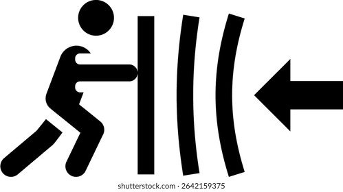 Resilience Icon Glyph Vector Illustration