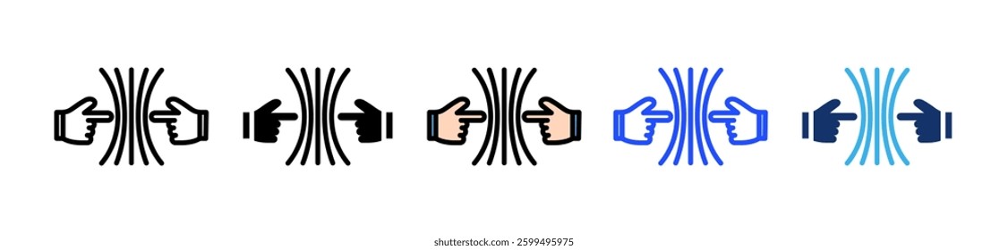 Resilience Icon Set With Multiple Style Collection