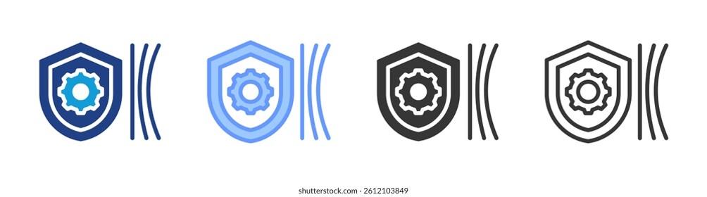 Resilience icon set multiple style collection