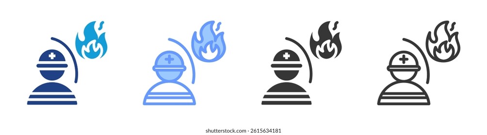 Resilience icon set multiple style collection