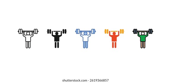 Resilience icon sets collection multi style
 