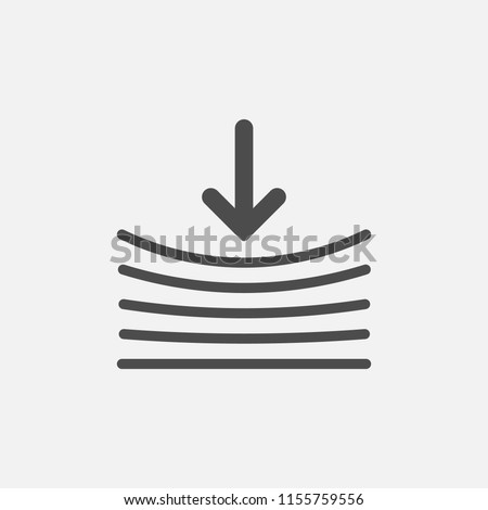 Resilience icon. Vector illustration. Eps 10.