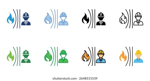 Resilience Icons Set Vector Multiple Style Collection