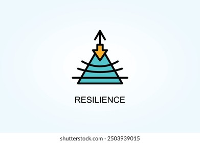 Resilience Vector Or Logo Sign Symbol Illustration