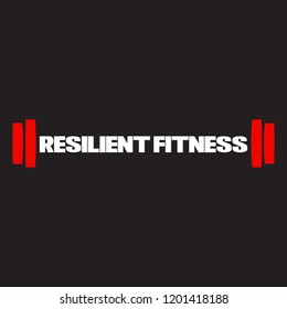 Resilient Fitness Logo Template