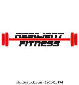 Resilient Fitness Logo Template