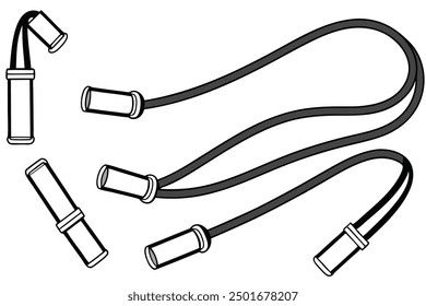 Resistance Bands Line Art Illustration Techniques Gallery Ideas