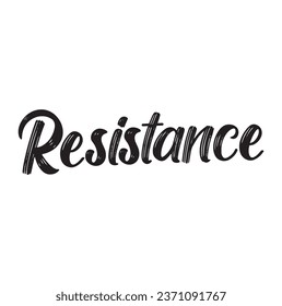 texto de resistencia sobre fondo blanco.