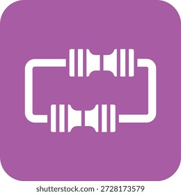 Ilustración de diseño de icono de Vector de resistencia
