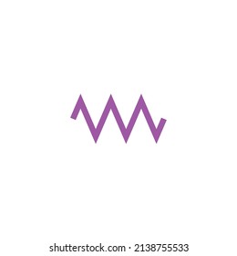 Resistor component symbol in electric circuit