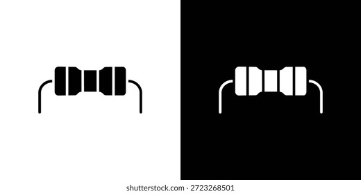 Colección de diseños de doodle gráfico de icono de resistencia