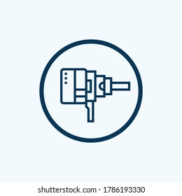 resistor icon isolated on white background from electrician tools and elements collection. resistor icon trendy and modern resistor symbol for logo, web, app,