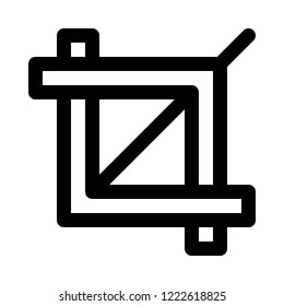 Resize or crop tool