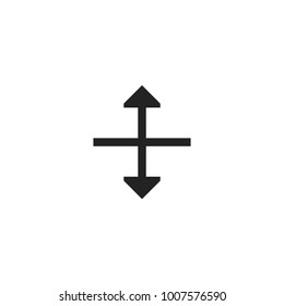 Resize Cursor Pointer Icon Vector