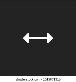 Resize Cursor Pointer Icon Vector