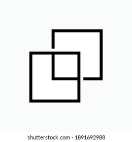 Resize Icon. Setting, Dimensional Arrangement Symbol - Vector.