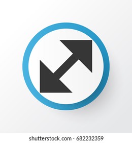 Resize Icon Symbol. Premium Quality Isolated Change Element In Trendy Style.