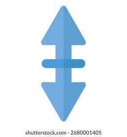 Cambiar el tamaño del símbolo de icono. Ilustración vectorial.