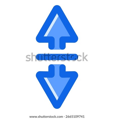 Resize icon symbol. Vector illustration.