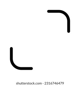 Resize Icon Vector Symbol Design Illustration