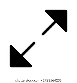 Resize Icon Vector Symbol Design Illustration