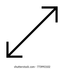   resize line icon