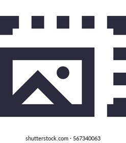 Resize Photo Vector Icon