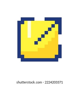 Resize pixelated RGB color ui icon. Changing size of window. Optimize format. Simplistic filled 8bit graphic element. Retro style design for arcade, video game art. Editable vector isolated image