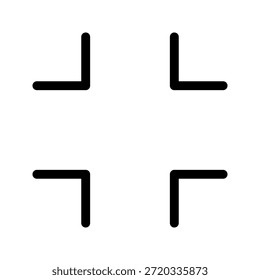 Größe des dünnen Symbols ändern. Das Symbol kann für Websites, mobile Apps, Präsentationsvorlagen, Illustrationen usw. verwendet werden.