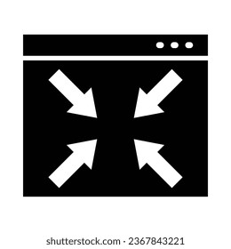 Resize Vector Glyph Icon For Personal And Commercial Use.
