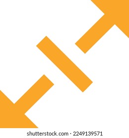 Resize vector icon. Can be used for printing, mobile and web applications.