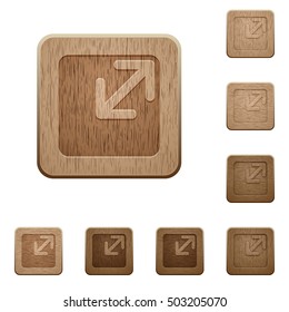 Resize window icons in carved wooden button styles