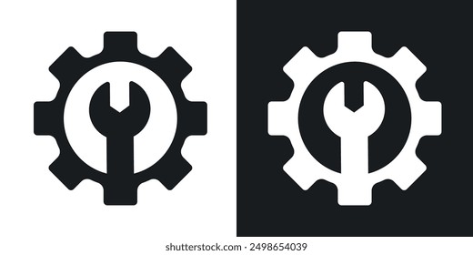 Resolve icon in solid style