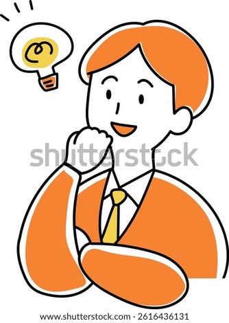 Resolved people illustration of man in suit