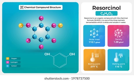 Resorcinol Properties and Chemical Compound Structure