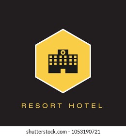 Resort Hotel Icon