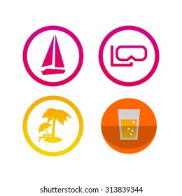 Resort Icon Set