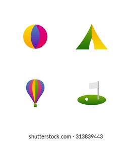 Resort Icon Set