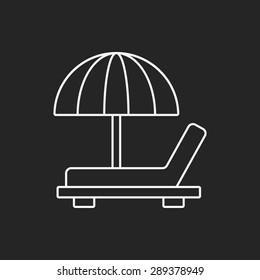 resort line icon
