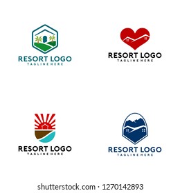 Resort Logo Design Template