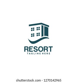 Resort Logo Design Template
